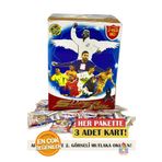 PapatyamPartiEvi 2024 Futbolcu Kartları Mekanik Adamlar Futbolcu Kartları Yeni Sezon 20 Paket 60 Kart 3"lü Kutusuz