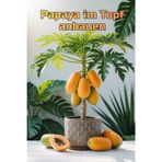 Papaya im Topf anbauen: Eine vollständige Schritt-für-Schritt-Anleitung zum Anbau von Papayas für Haus und Wohnung: von der Pflanzung bis zur Ernte (Früchte)