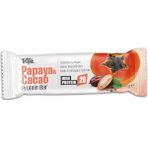 Papaya ve Kakao Aromalı Protein Bar 45 G | Protein Içeren Atıştırmalık ve Sporcu Barı | 1 Adet - 45 gr