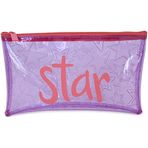 Pape 18414 Star Kabartmalı Şeffaf Kalem Kutu