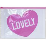 Pape Portföy Dosya A4 Lowelly Pembe