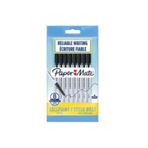 Paper Mate 045 Ballpoint Pen, Pack of 8, Black