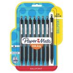 Paper Mate174; Inkjoy 300RT Retractable Ballpoint Pen, 1mm, 8ct - Black Black