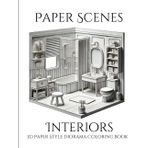 Paper Styles Interiors: 3D Paper Style Diorama Coloring Book