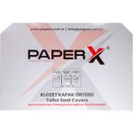 Paper X Paperx Klozet Kapağı Kağıt Örtüsü 200LÜ - Beyaz