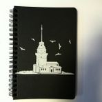 Paperart Spiralli Defter Siyah 12 x 17 cm