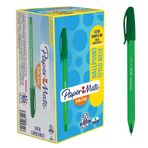 Papermate İnkjoy 100 Kapaklı Ulv M.Yeşil Tükenmez Kalem