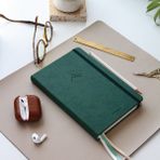 Paperora Bullet Journal A5 Noktalı Defter 140 Gr. 80 Yaprak Yeşil Renk 15x21 cm Tekil Ürün
