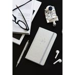 PAPERORA Charm Takılabilen 2026-2027 Mid-Year Akademik Cep Ajanda 9x17 cm Gümüş