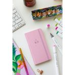 Paperora Charm Takılabilen 2026-2027 Mid-Year Akademik Cep Ajanda 9X17 cm Pembe - Mid-Year Akademik Ajanda
