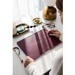 Paperora Süresiz Haftalık Spiralli Masaüstü Planlayıcı 24X34 cm - Desk Planner Bordo