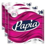 Papia 3 Katlı 32'lı Tuvalet Kağıdı (1 x 32 Rulo) (3 paketi)