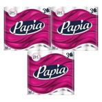 Papia 3 Katlı 96'lı Paket Tuvalet Kağıdı