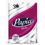 Papia 3 Katlı Emici & Dayanıklı 12'Li Kağıt Havlu (1 X 12 Rulo)