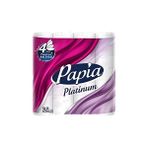 Papia 32'li Platinum Tuvalet Kağıdı 3 Katlı Yumuşak ve Dayanıklı Rulo Sayısı ile Ekonomik Paket