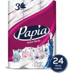 Papia Dekor Kağıt Havlu 24 Rulo (12 Rulo X 2 Paket)