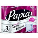 Papia Pamuksu Yumuşaklık 3 Katlı 24'lü Paket Tuvalet Kağıdı