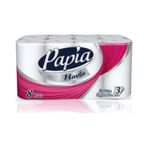Papia Rulo Kağıt Havlu 8'li 3 Paket