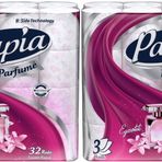 Papia Tuvalet Kağıdı (3 Katlı) 64 Lü Pk (2PK*32) Egzotik Parfümlü