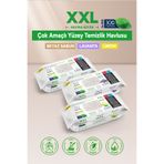 Papilion Easy Clean XXL Çok Amaçlı Yüzey Temizlik Havlusu Beyaz Sabun Limon Lavanta 3x100 Büyük Boy İz Yapmaz