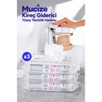 Papilion Easy Clean XXL Kireç Giderici Yüzey Temizlik Havlusu 3x50 Leke Kalıntı Bırakmaz Durulama Gerektirmez