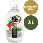 Papilion Hindistan Ceviz Kokulu Sıvı Sabun 3000 ml Ekonomik Boy Vegan Özellikli
