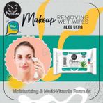 Papilion Make Up Aloe Vera 20'li Makyaj Temizleme Mendili