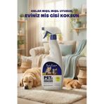 Papilion Pet Koku ve Leke Çıkarıcı Sprey 750 ml Halı Koltuk Zeminler İçin Etkili Kötü Koku Önleyici