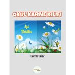 Papirus Craft Çiçekli Karne Kılıfı , 10 Adet , Karne Kabı , Karne Hediyesi , Öğrenci , Karne
