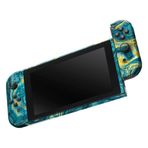 PapsCover Nintendo Switch Kaplama Mistik Turkuaz Dalga