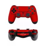 PapsCover Ps4 DualShock Kaplama Dokulu Kırmızı