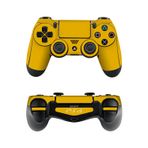 PapsCover Ps4 DualShock Kaplama Dokulu Sarı