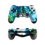 PapsCover Ps4 DualShock Kaplama Mavi Buzul Yağlı Boya