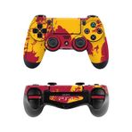 Papscover Ps4 Dualshock Kaplama Sarı Kırmızı