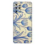 Papscover Samsung S20 Plus Kaplama Porselen Çiçekler