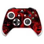PapsCover Xbox One X / S Controller Kaplama Mistik Kırmızı Alev