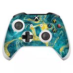 PapsCover Xbox One X / S Controller Kaplama Mistik Turkuaz Dalga