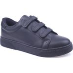 Papuç Sepeti 2600 Siyah Kadın Günlük Sneaker Ayakkabı