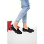 Papuç Sepeti 2720 Kadın Günlük Casual Spor Ayakkabı Siyah 39