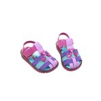 Papuç Sepeti Arzen-2879 Kız Bebek Ortopedik Sandalet Ayakkabı Çok Renkli 25