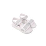 Papuç Sepeti ARZN-4830 Beyaz Kız Çocuk Ortopedik Sandalet