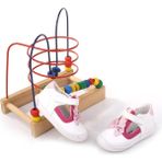 Papuç Sepeti ŞRBB 4791 Beyaz-Fuşya Kız Çocuk Ortopedik Sandalet