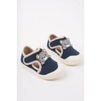 Papuçcity Arzen 03364 Ortopedik Ilk Adım Erkek Çocuk Bebe Spor Ayakkabı - Lacivert