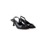 Papuçcity La Pia 02508 7 cm Topuklu Kadın Stiletto Ayakkabı - Siyah