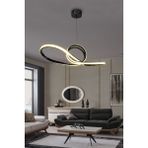 Papyon Toplu Modern Sarkıt LED Avize - 2 - Siyah