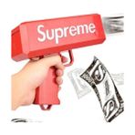 Para Fırlatma Saçma Tabancası Top Supreme Banknot Süper Para Silah Oyuncaklar Parti Oyunu