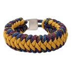 Paracord Bileklik Anahtarlık Kombini - Çok Renkli Kamuflaj Desen - Kamp ve Doğa Sporları İçin