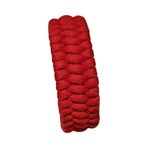 Paracord Bileklik, Trilobite Model, Kırmızı, Unisex, Dayanıklı El Örgüsü