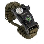 Paracord Hayatta Kalma Bilekliği Acil Durum İçin Taktiksel 20 Minimum Kritik İşlev