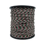 Paracord İp 4 Mm Filistin Bayrağı Desen Renk No:118 10 Metre Çok Renkli